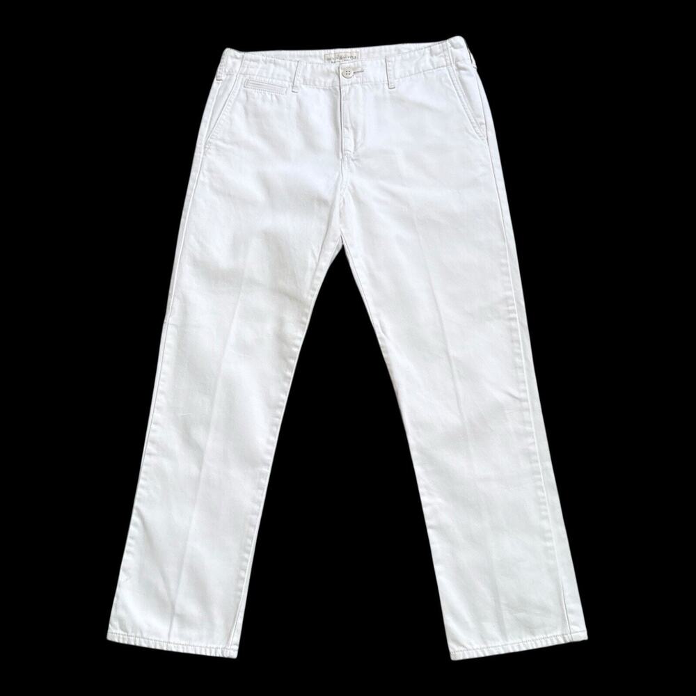 Denim & Supply Ralph Lauren Pants Womens 28 White Chino Cropped Straight Leg